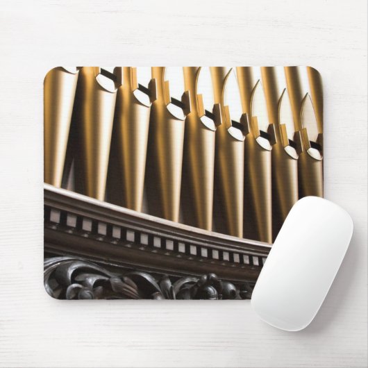 Golden pipes mousepad muismat (Met muis)