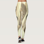 Golden Plectron – Stijlvol design voor muziekliefh Leggings (Achterkant)