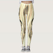 Golden Plectron – Stijlvol design voor muziekliefh Leggings (Voorkant)