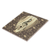 Golden Plectron – Stijlvol design voor muziekliefh Tegeltje (Zijkant)