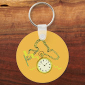 Golden Pocketwatch Sleutelhanger (Voorkant)
