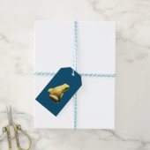 Golden Poison Frog Cadeaulabel (Met Touw)