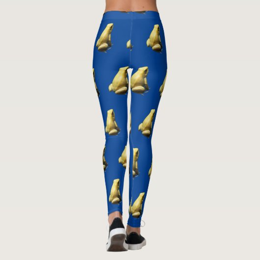 Golden Poison Frog Leggings (Achterkant)