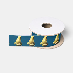 Golden Poison Frog Satijnen Lint