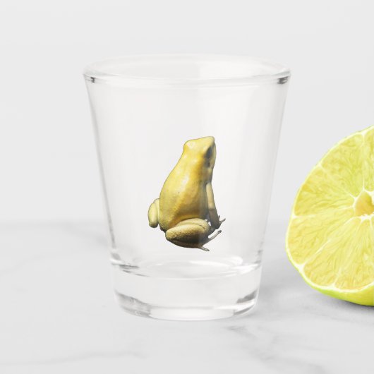 Golden Poison Frog Shot Glas (Voorkant)