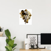 Golden Poker Girl 2 Poster (Thuiskantoor)