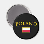 Golden Poland Magneet (Voorkant / Achterkant)