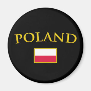 Golden Poland Magneet