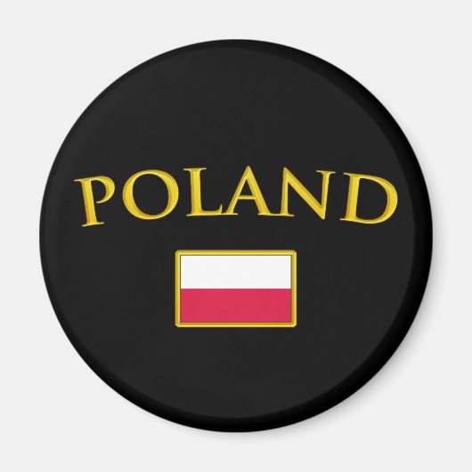 Golden Poland Magneet (Voorkant)