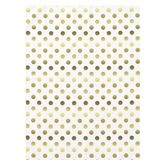 Golden Polka Dot Table Cloth Tafelkleed (Voorkant)