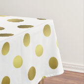 Golden Polka Dot Table Cloth Tafelkleed (Voorbeeld)