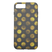 Golden Polka Dots Faded Case-Mate iPhone Case (Achterkant)
