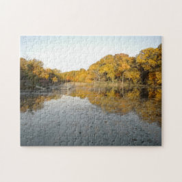 Golden Pond 11 x 14-inch puzzel voor kalmerende ui