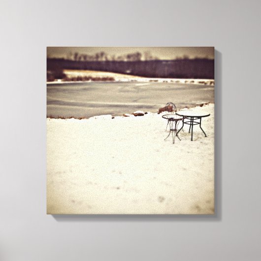 Golden Pond Canvas Afdruk (Voorkant)
