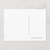 Golden Poop - Briefkaart / Uitnodiging (Achterkant)