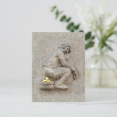 Golden Poop ~ Briefkaart / Uitnodiging (Staand voorkant)