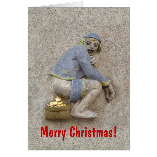 Golden Poop ~ Kaart / Uitnodiging (Voorkant)