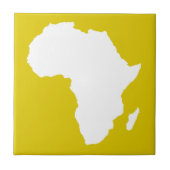 Golden Poppy Audacious Africa Tegeltje (Voorkant)