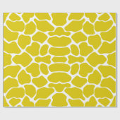 Golden Poppy Safari Giraffe Cadeaupapier (Vlak)