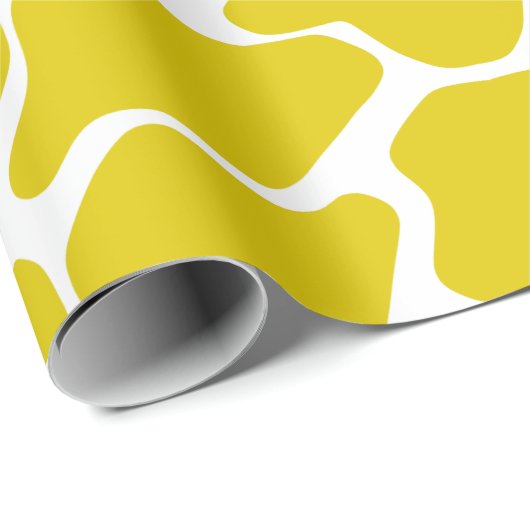 Golden Poppy Safari Giraffe Cadeaupapier (Rol Hoek)