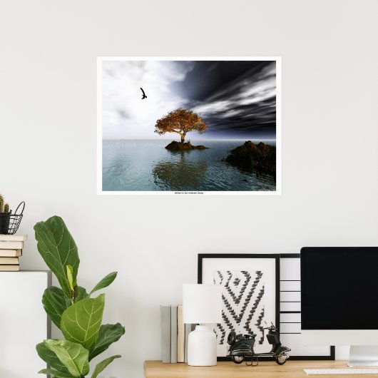 Golden Poster (Thuiskantoor)