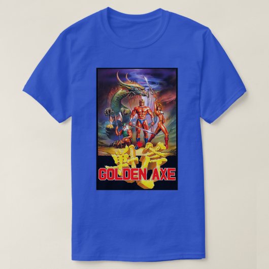Golden Poster T-shirt (Design voorkant)