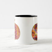 Golden Pumpkin & Floral Delight Coffee Mok (Center)