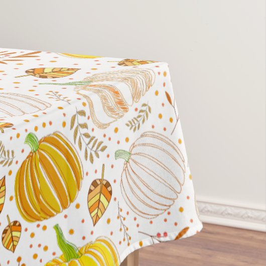 Golden Pumpkin Harvest Tafelkleed (Voorbeeld)