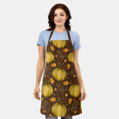 Golden Pumpkins Apron Schort (Gedragen)