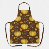 Golden Pumpkins Apron Schort (Voorkant)
