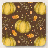 Golden Pumpkins Beverage Coaster Bier Onderzetter (Voorkant)