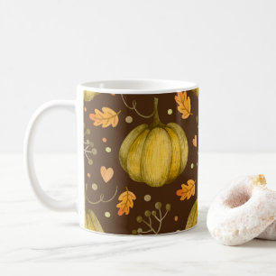 Golden Pumpkins Coffee Mok