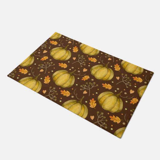 Golden Pumpkins Doormat Deurmat (Schuin)