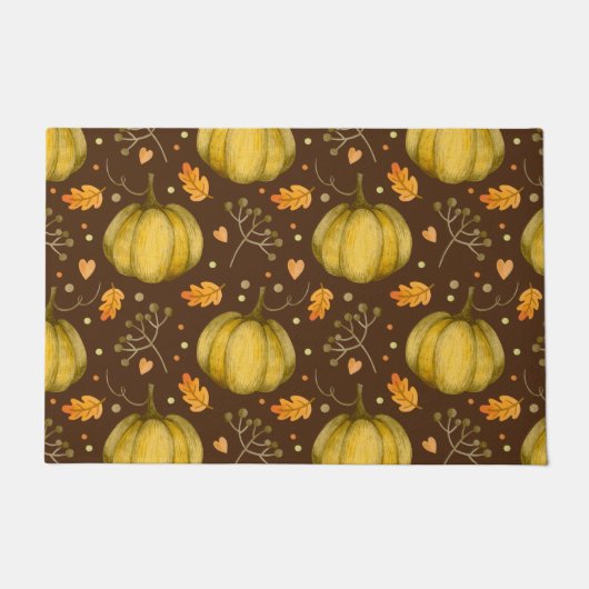 Golden Pumpkins Doormat Deurmat (Voorkant)