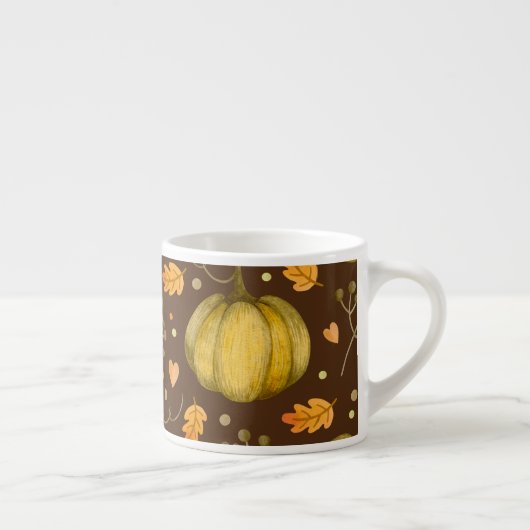 Golden Pumpkins Espresso Cup Espresso Kop (Rechts)