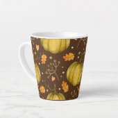 Golden Pumpkins Latte Mok (Linkerhoek)