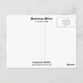 Golden Puppy Audacious Africa Briefkaart (Achterkant)