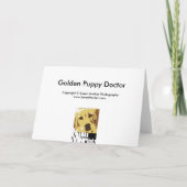 Golden Puppy Doctor Kaart (Achterkant)
