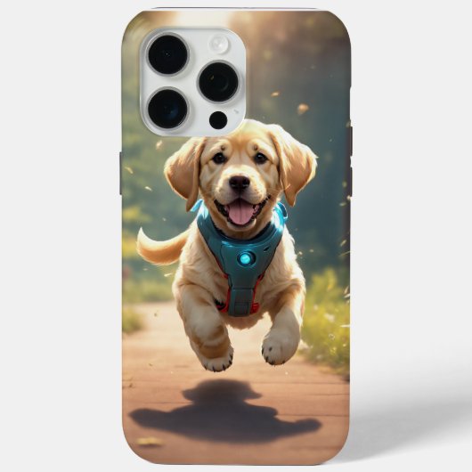 GOLDEN PUPPY: IK TELEFOON 15 PRO MAX TERUG HOESJE (Achterkant)