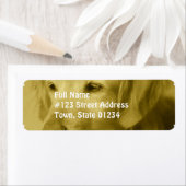 Golden Puppy Mailing Labels (Insitu)