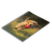 Golden Puppy Speeltijd Notitieboek (Linkerzijde)