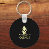 Golden Quads Sleutelhanger (Voorkant)
