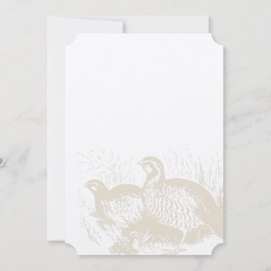 Golden Quail Plantation Kaart (Achterkant)