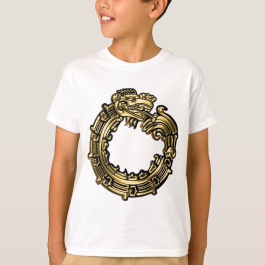 Golden Quetzalcoatl T-shirt (Voorkant)