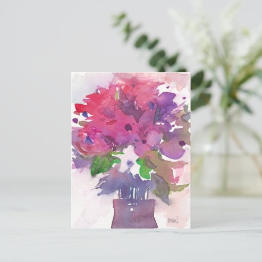 Golden Quote V Briefkaart (Staand voorkant)