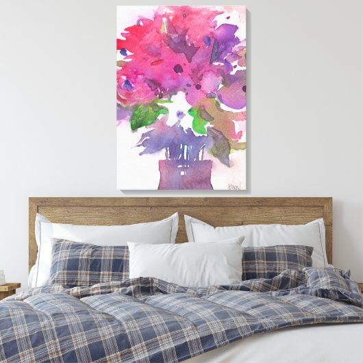 Golden Quote V Canvas Afdruk (Insitu (Slaapkamer))