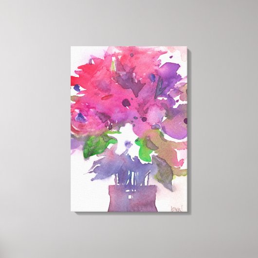 Golden Quote V Canvas Afdruk (Voorkant)