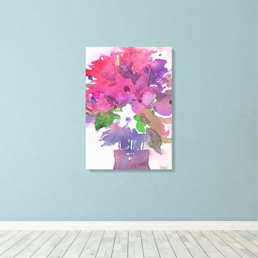 Golden Quote V Canvas Afdruk (Insitu (Houten vloer))