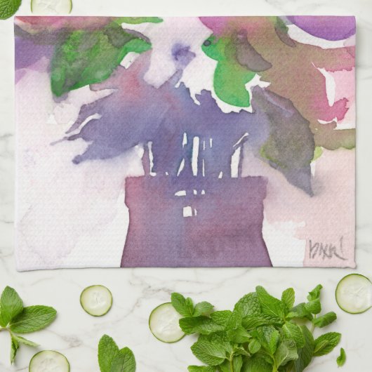 Golden Quote V Theedoek (Gevouwen)