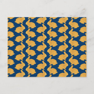 Golden Rabbits Briefkaart